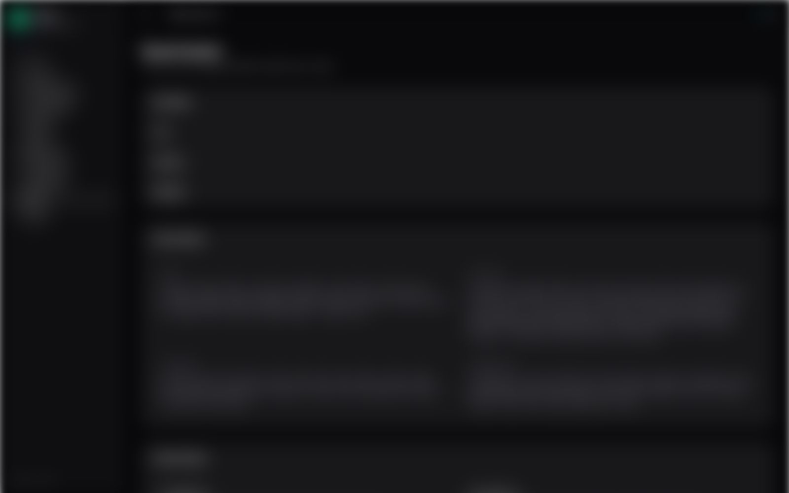 Athena brand-visibility dashboard for a client (data redacted)