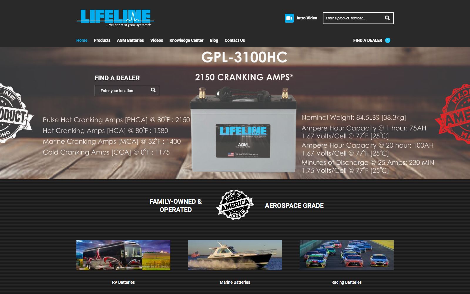 Lifeline Batteries